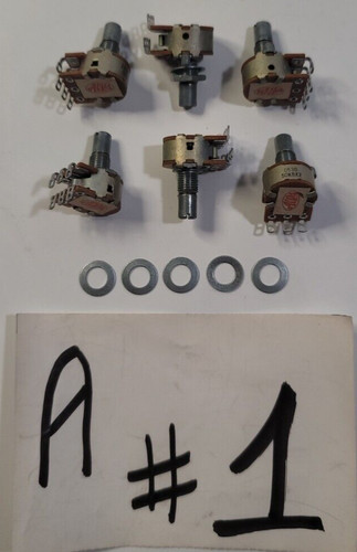 Alps potentiometer 053d 50kbx2 - potentiometer,