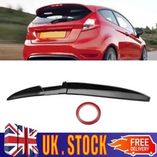 For Ford Fiesta ST Hatchback MK7 7.5 08-19 Rear Roof Spoiler Wing Body Kit Gloss