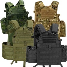 Invader Gear 6094A-RS Tactical Plate Carrier Assualt Vest Airsoft Paintball 