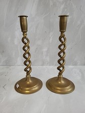 Brass Twisted Stem Decorative