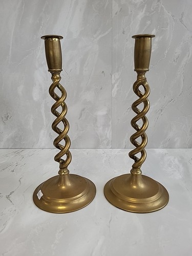 Brass twisted stem - twisted,