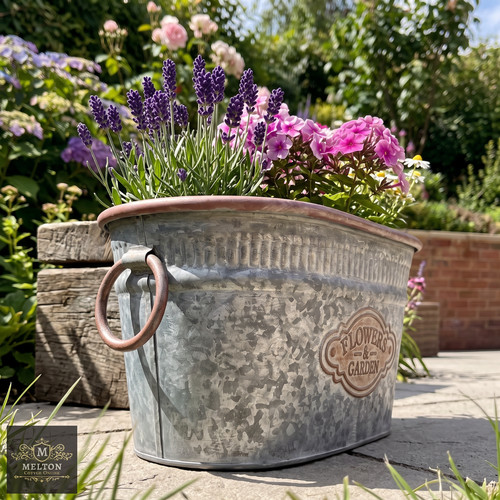 Dolly tub galvanised metal - dolly,