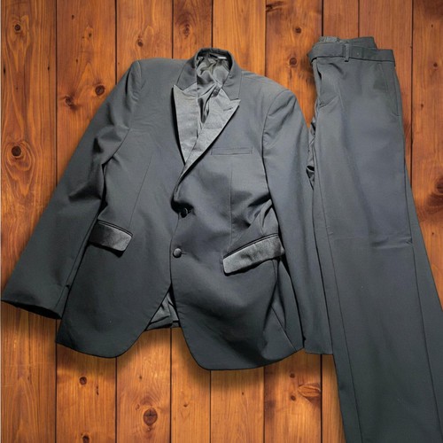 Men tuxedo black 40l satin - men,