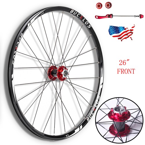Fornt bicycle wheel carbon - 26",