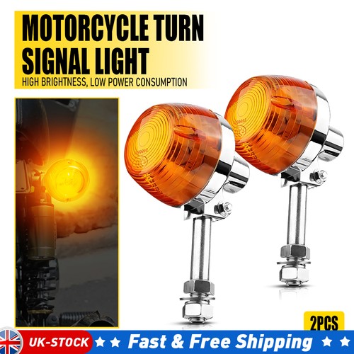Amber lens motorcycle turn - lens,