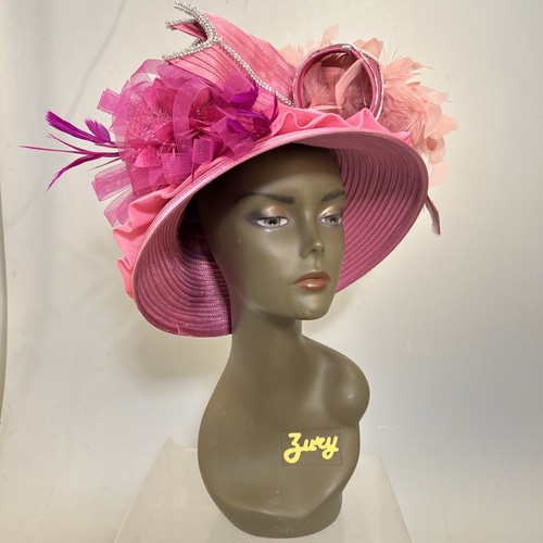 Fancy pink hat - hat, for