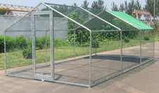 Walk In Metal Chicken RUN 6M X