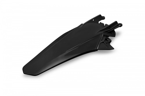 Black ufo rear fender - black, for