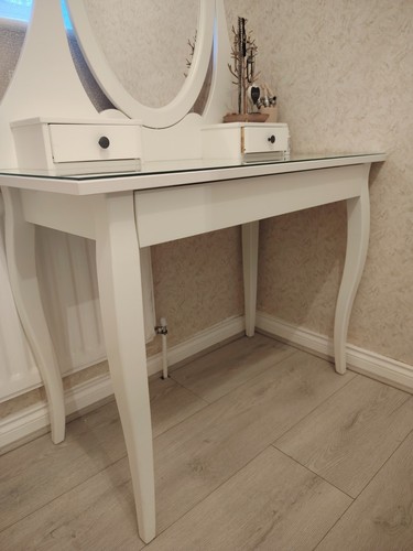 Ikea white dressing table - ikea,