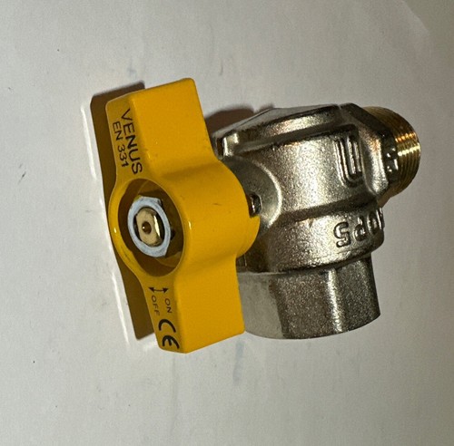 Elbow gas ball - ball, valve