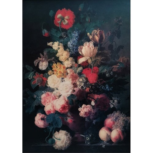 Renaissance flowers mint - flowers, |