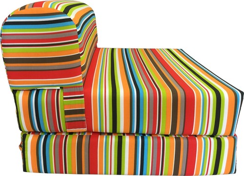 Multi colors sleeper - colors, chair