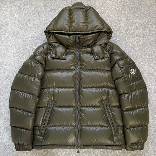 Moncler maya khaki puffer - moncler,
