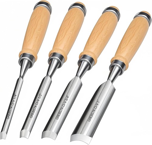 4pcs semicircle chisel set - 4pcs,