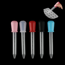2/5pcs 5ml Clear Silicone