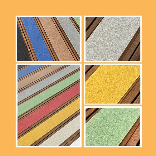 Anti slip grp decking strips - grp,