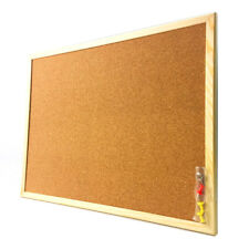NATURAL CORK PIN NOTICE BOARD - OFFICE MEMO SCHOOL WITH FREE PUSH PIN BOARD