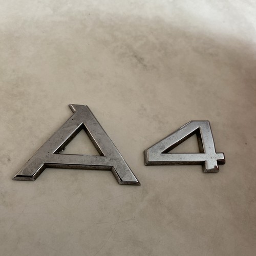 Used audi rear badge - used, for