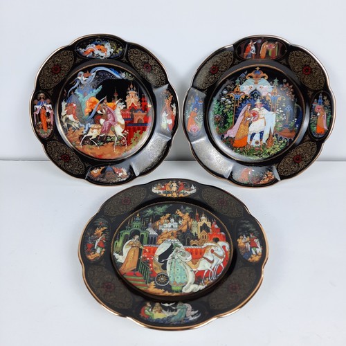 Russian fairy tale plates - fairy,