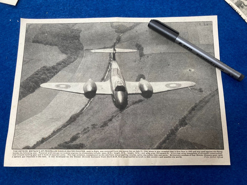 1945 gloster meteor - 1945,