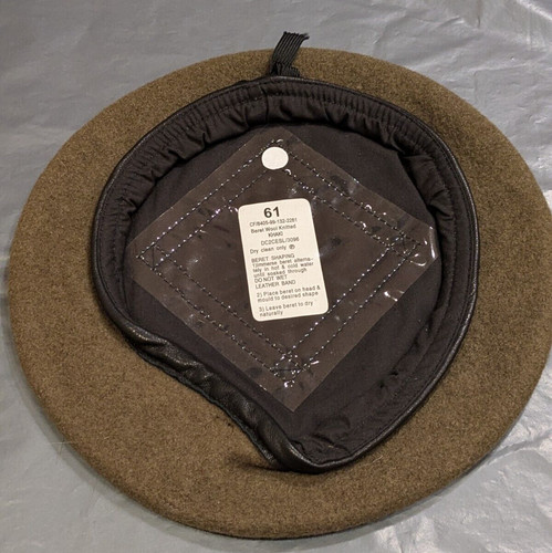 British army khaki beret - beret,