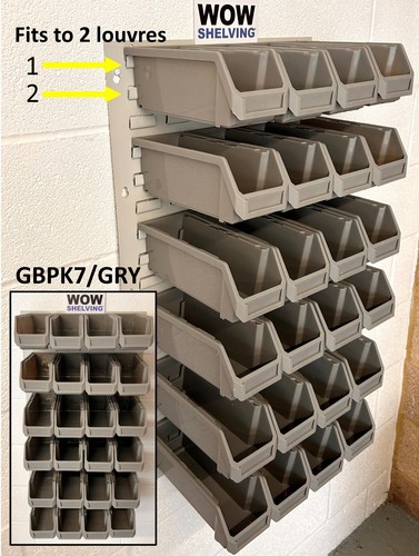 Portrait tuff bin storage box - portrait,
