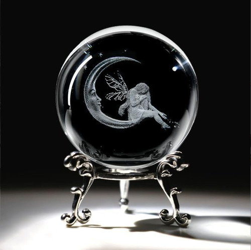 Fairy crystal ball - fairy, with