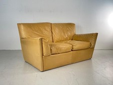 ITALIAN LEATHER 2 SEATER SOFA