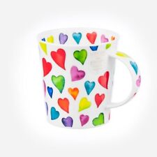Brand New Dunoon Lomond Warm Hearts Fine Bone China Mugs Made in the UK