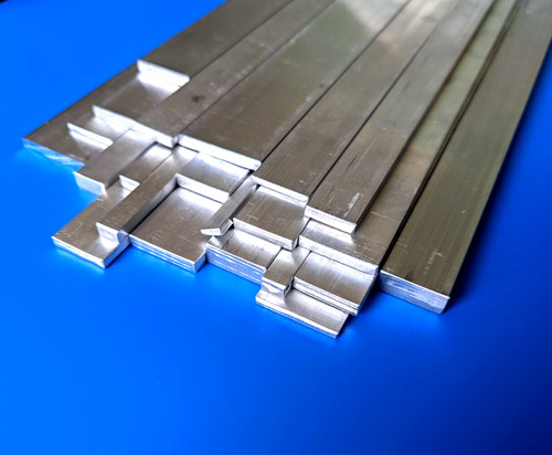Aluminium flat bar - flat,