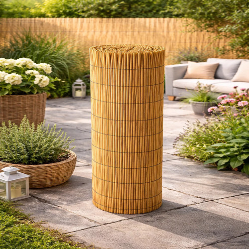 Bamboo cane screening roll - bamboo,