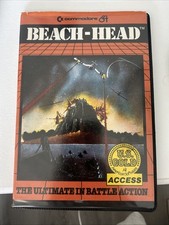 Beach Head Commodore 64 Disk - Rare!!!