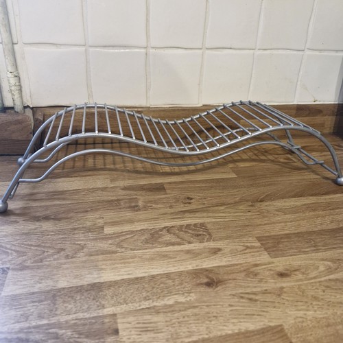 Vintage rack metal silver - cd,