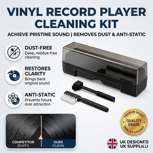 Vinyl records cleaner kit - cleaner,
