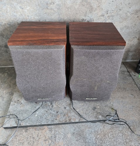 Sharp speakers 521e vintage - sharp,