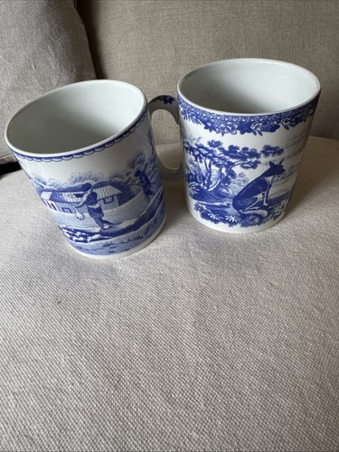 Spode blue room collection - 2x,
