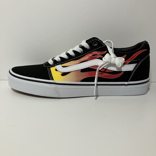 Vans flame shoes size - flame,