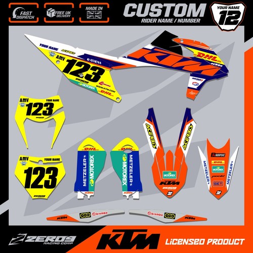 Ktm motocross graphics - ktm, graphics,