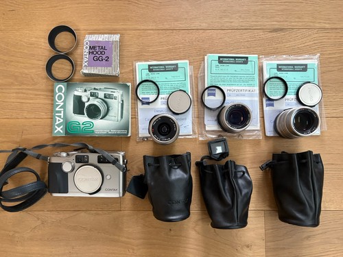 Contax 35mm film camera - g2,