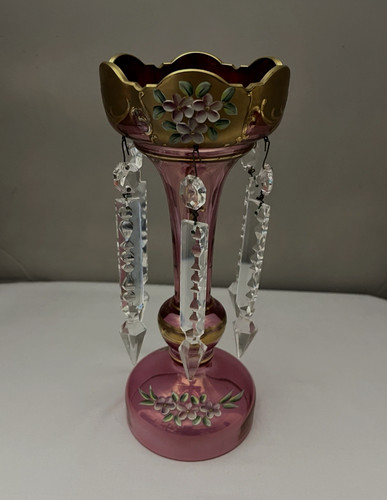 Antique victorian pink glass - victorian,