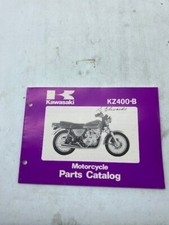 1978 Kawasaki KZ400-B Motorcycle Factory Shop Parts Catalog Manual SkuD