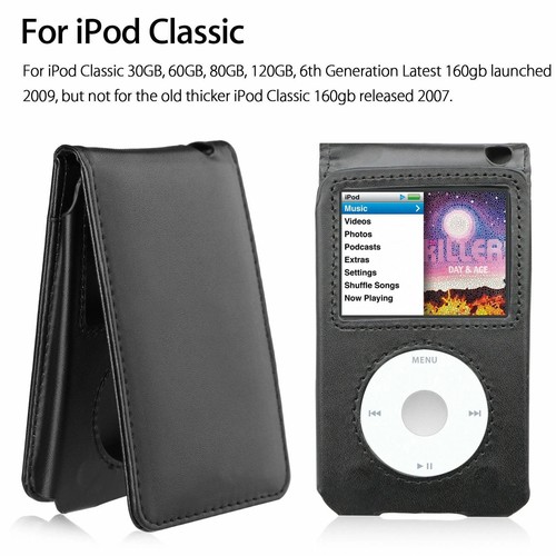 Black leather stand - black,