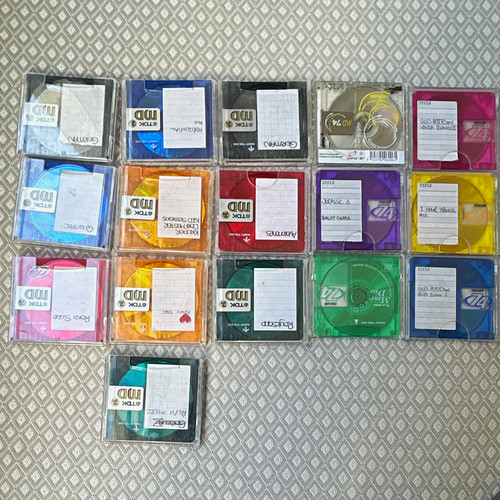 Tdk maxell minidiscs - maxell, 16