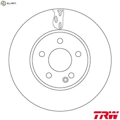 Brake disc df6745s for - df6745s,
