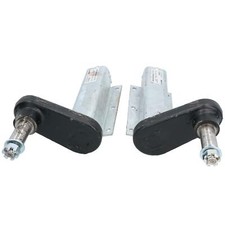 350kg Galvanised Trailer Suspension Unit Pair Stub Axle 6 Mounting Holes Knott