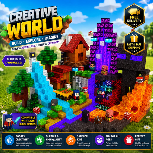Magnetic building blocks stem - magnetic,