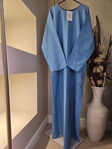 Modest dubai linen abaya with - modest,