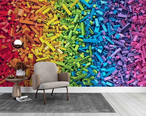 Gradient color lego - color, bricks