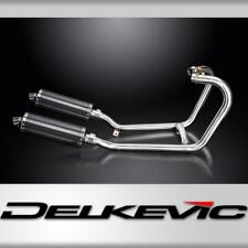 Triumph Thruxton 1200 R/RS 2016-24 Full Exhaust 2-2 350mm Oval Carbon Silencers