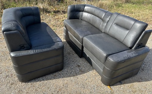Villa black ultraleather - rv,